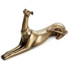 FIGURKA DEKORACYJNA DOG (03) 42 X 9 X 21 CM ZŁOTY
