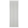 Zasłona gotowa biała 80 x 270 cm – wprowadza blask