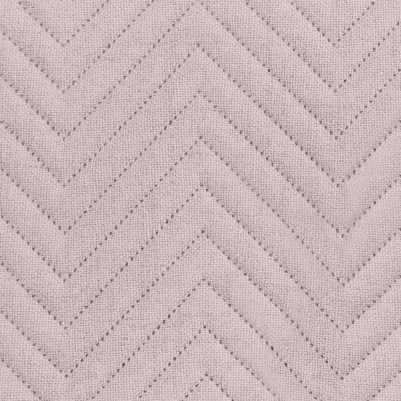 Narzuta len różowa 200 x 220 cm – dodatek do sypialni
