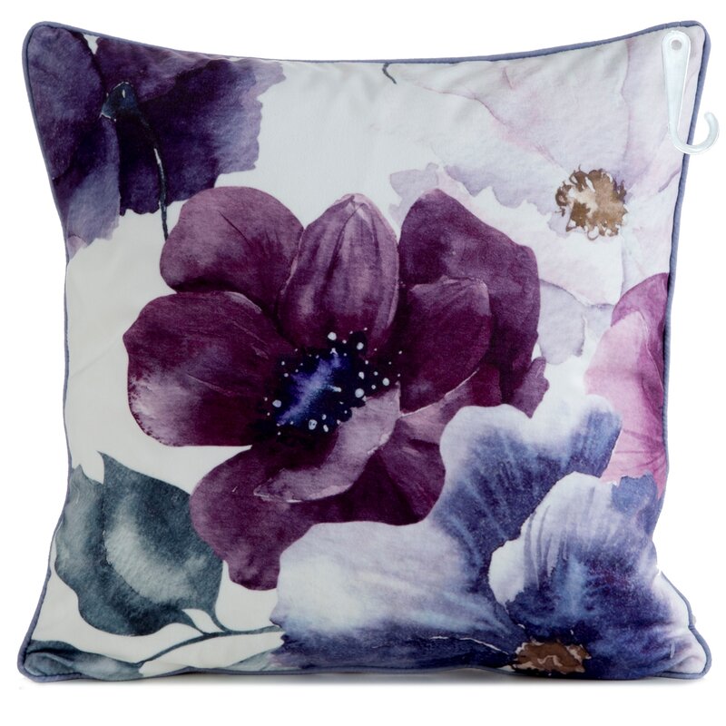 Poszewka Velvet SI/PO/VELVET/08 fioletowa 45x45 cm – doda koloru wnętrzu