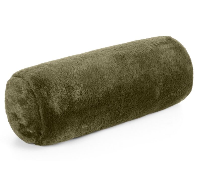 Poszewka dekoracyjna oliwkowa 15 x 45 cm – wprowadza przytulność