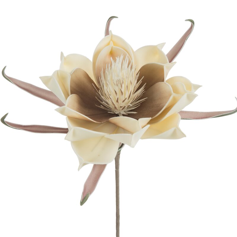 Kwiat dekoracyjny Flore 824 kremowy 65 cm – realistyczne piękno
