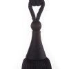 SZNUR DEKORACYJNY KAJA 76 CM CZARNY
