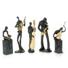 Figurka ceramiczna RICO (04) czarna 10 X 9 X 34 CM – do salonu i gabinetu