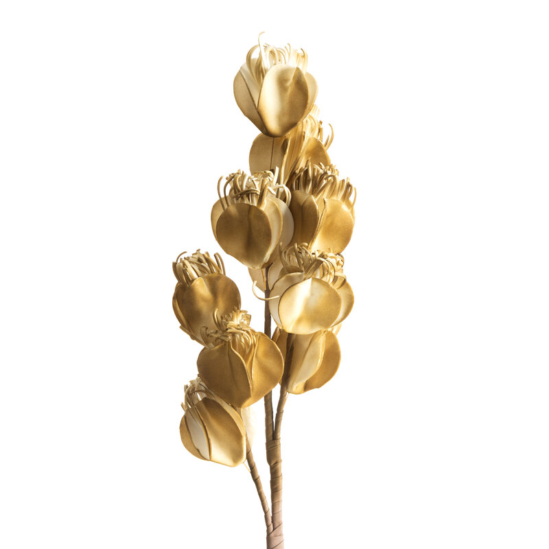 Kwiat Flore oliwkowy 92 cm – doda naturalnego piękna