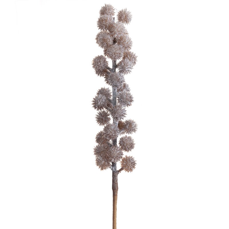 Kwiaty zimowe Natu 402 ciemnobeżowy 75 cm – doda uroku wnętrzu