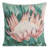 Poszewka gobelin kremowa 45 x 45 cm – doda przytulności