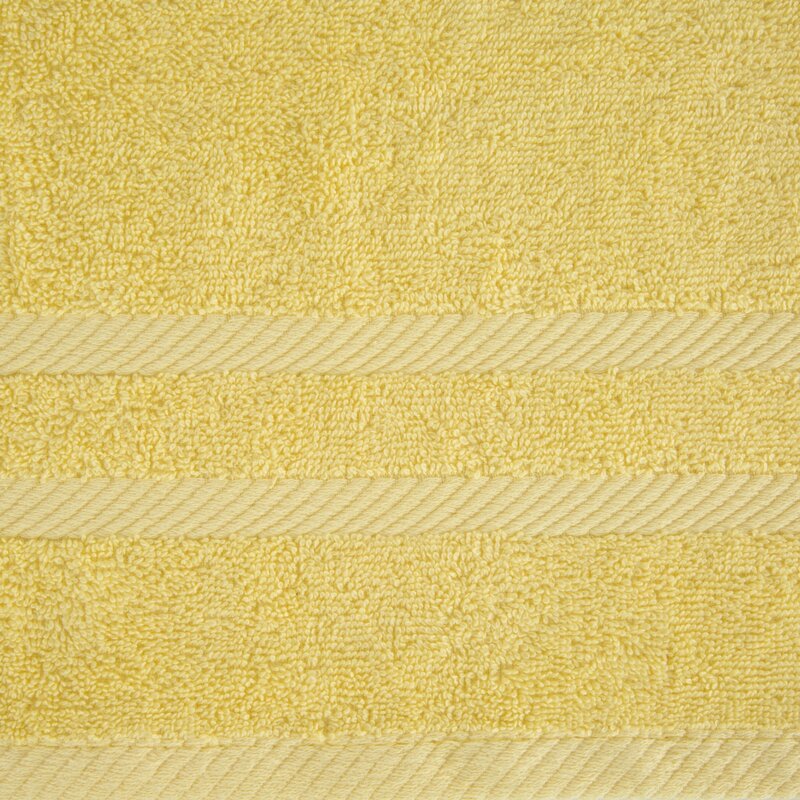Ręcznik Milo żółty 50 x 90 cm – miękki i chłonny