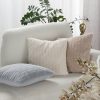 Poszewka Laris srebrna 45 x 45 cm – doda blasku wnętrzu