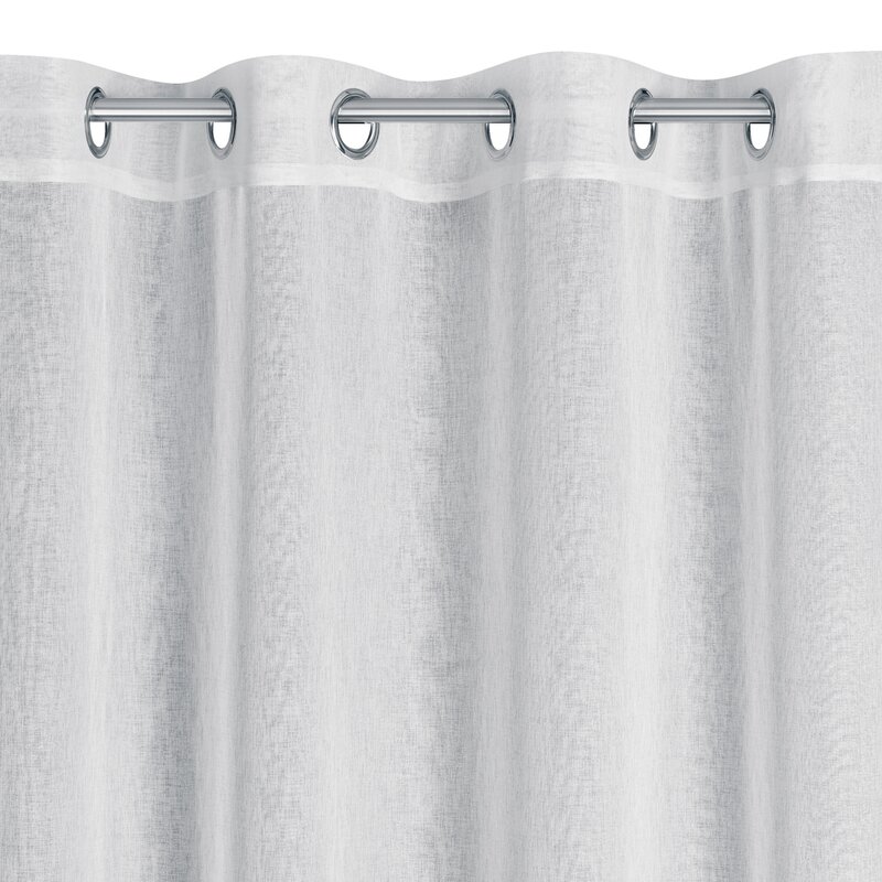 Firana gotowa Carli biały 140 x 250 cm – dodaje przytulności