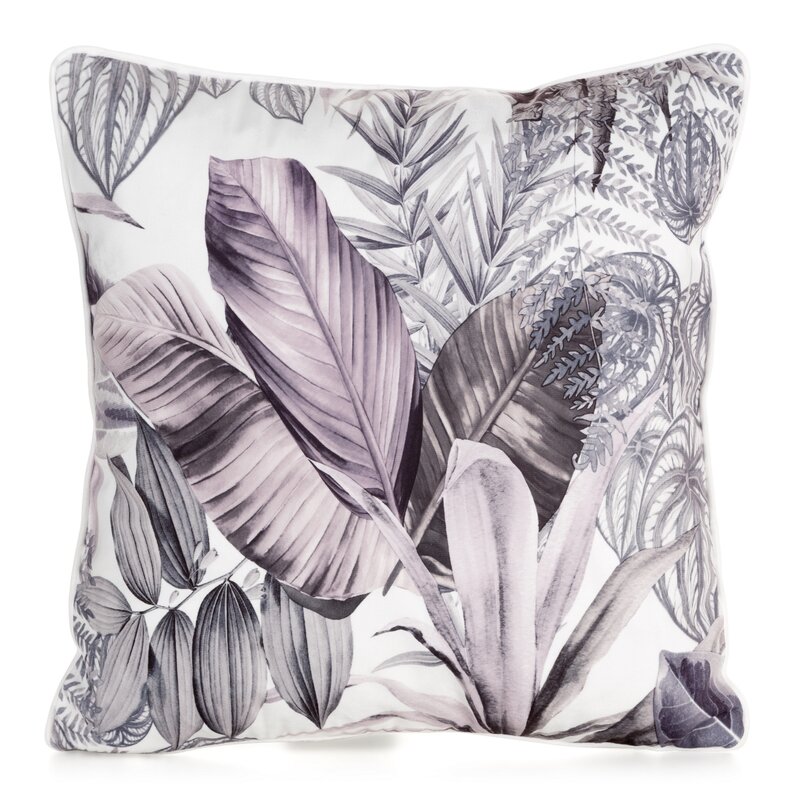 Poszewka welwetowa Design91 biała 45 X 45 cm – miękka w dotyku