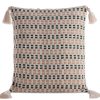 Poszewka boho kremowa 45 x 45 cm – doda przytulności