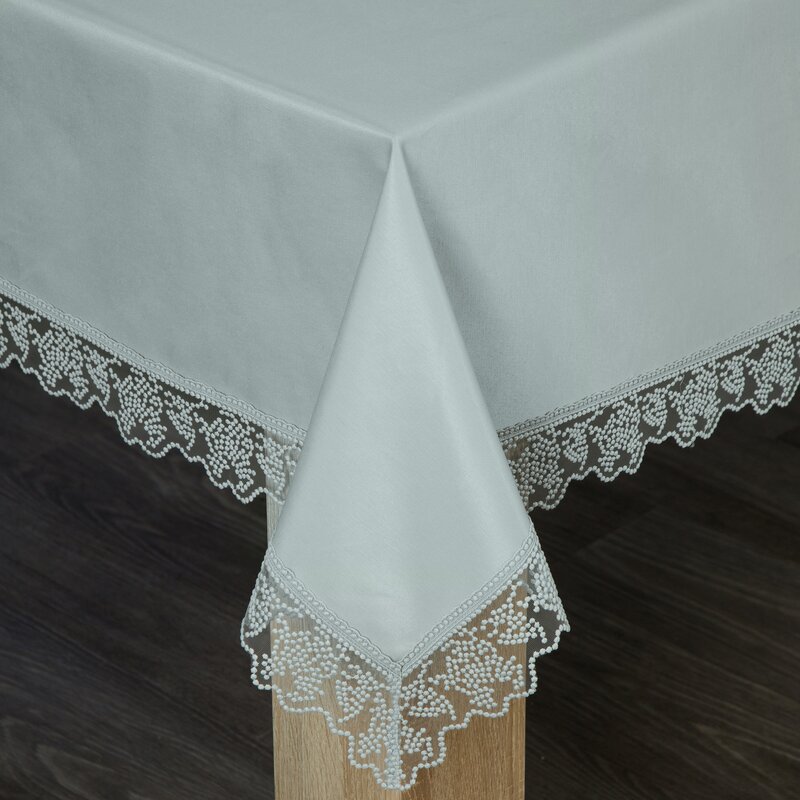 OBRUS DEKORACYJNY 150 X 300 CM SREBRNY E/ABELLA/SREB 150X300