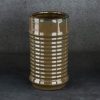 Wazon ceramiczny SAMI brązowy fi 15 x 26 cm – na susze i kwiaty