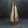 Wazon ceramiczny Erna złoty fi 14 x 31 cm – na susze i kwiaty