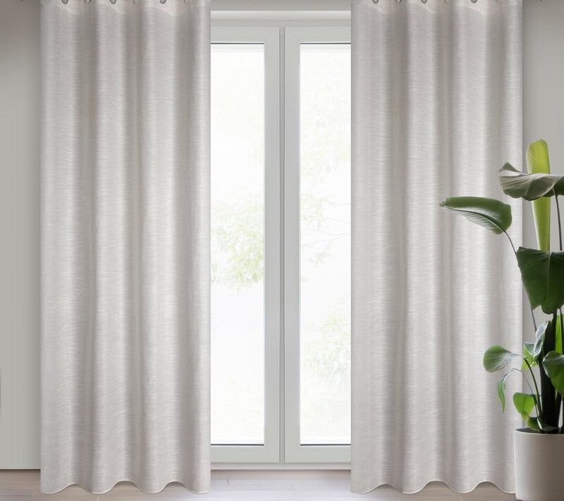 Zasłona gotowa ANITA naturalna 140 X 250 cm – delikatnie filtruje światło