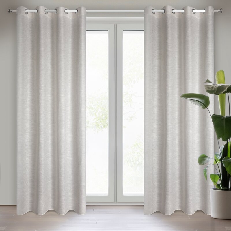 Zasłona gotowa ANITA naturalna 140 X 250 cm – delikatnie filtruje światło