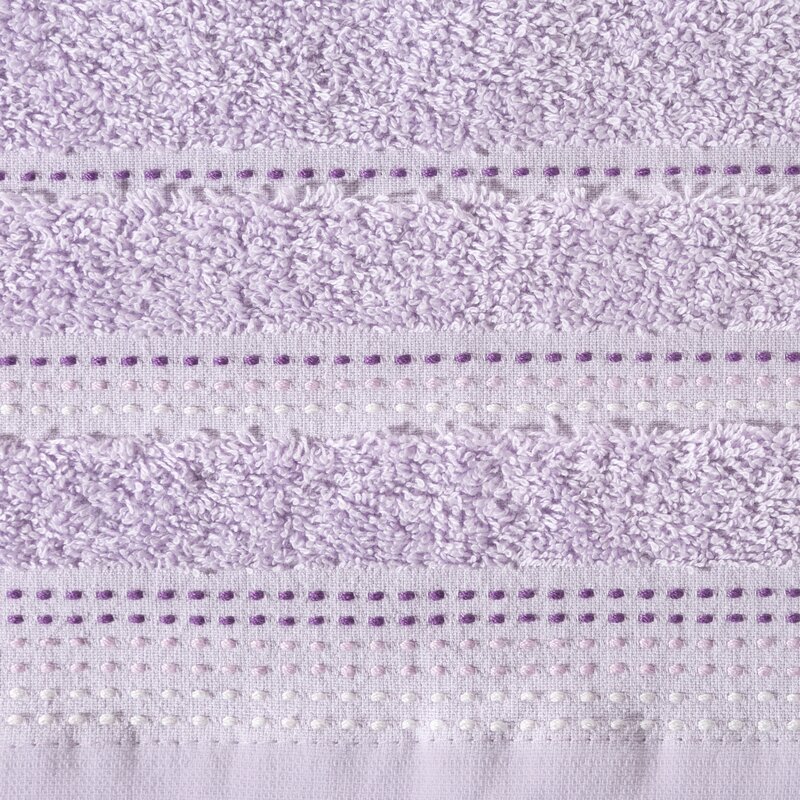 Ręcznik Pola liliowy 70 X 140 CM – miękki i chłonny