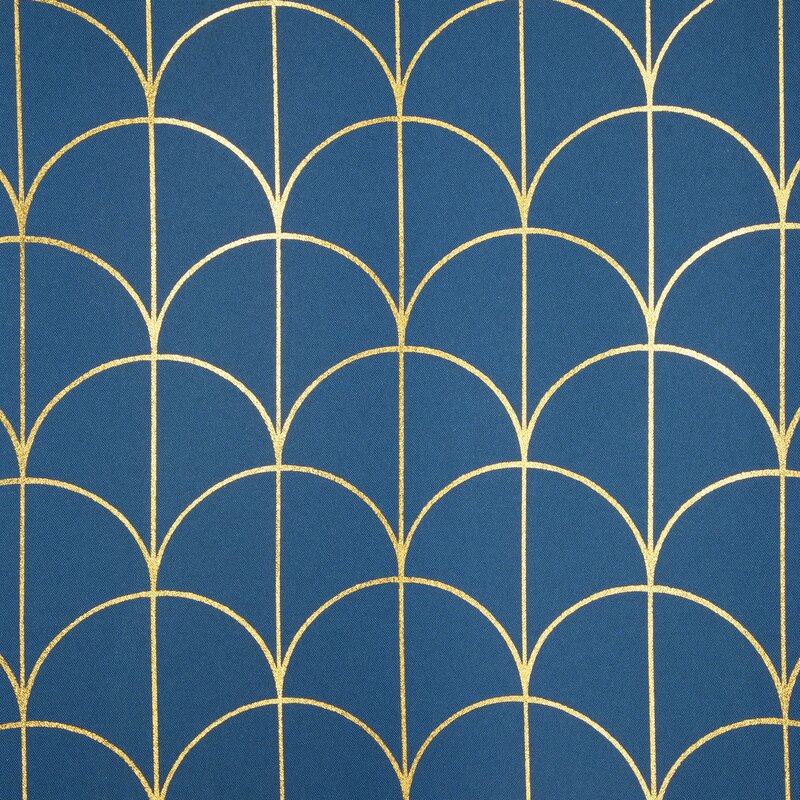 ZASŁONA GOTOWA CANDE 140 X 250 CM GRANATOWY