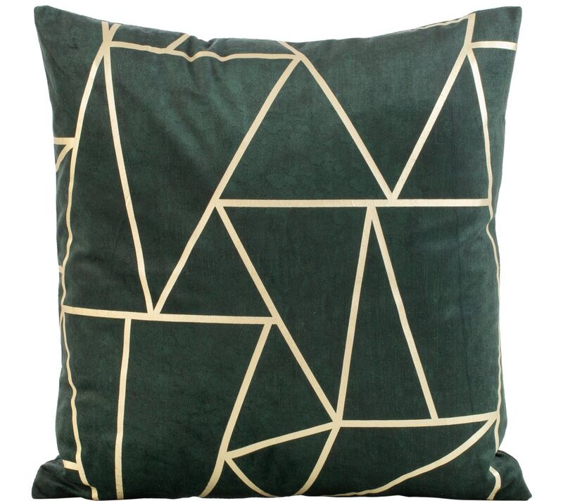 Poszewka Blink ciemnozielona 45 x 45 cm – doda szyku sofie
