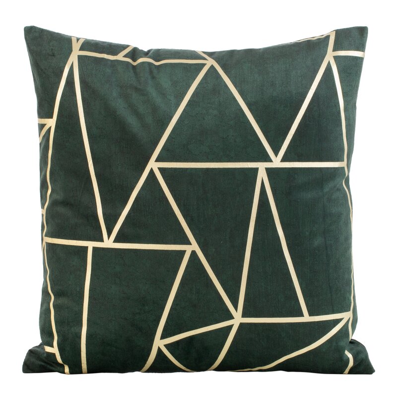 Poszewka Blink ciemnozielona 45 x 45 cm – doda szyku sofie