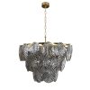 Lampa ścienna Glitter srebrna 38 x 22 x 34 cm – doda blasku wnętrzu