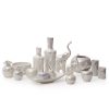 Wazon ceramiczny perłowy fi 22 x 16 cm – do dekoracji salonu