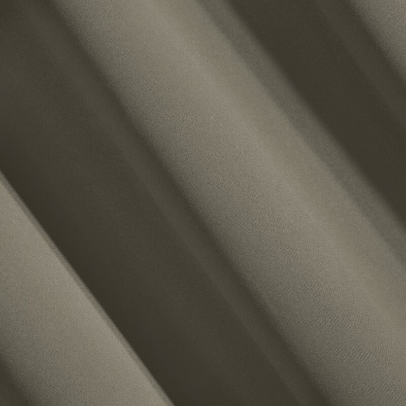 Zasłona gotowa Logan ciemnobeżowa 135 X 250 cm – delikatnie zaciemniająca