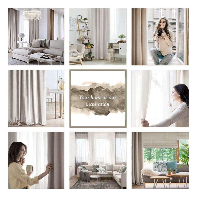Zasłona gotowa Amari beżowa 140 X 250 cm – delikatnie rozprasza światło