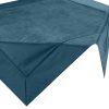 Obrus welwetowy granatowy 85 x 85 cm – doda przytulności