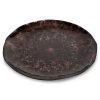 Patera szklana Pati brązowa fi 31 x 2 cm – idealna na przekąski