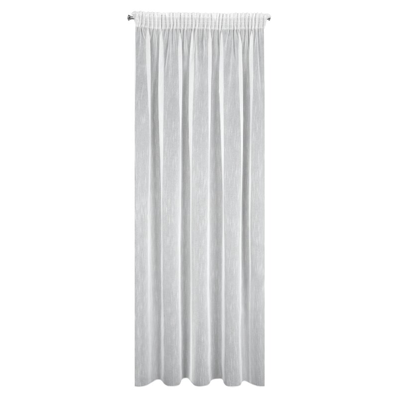 Firana gotowa Monic biała 140 x 270 cm – subtelnie rozprasza światło