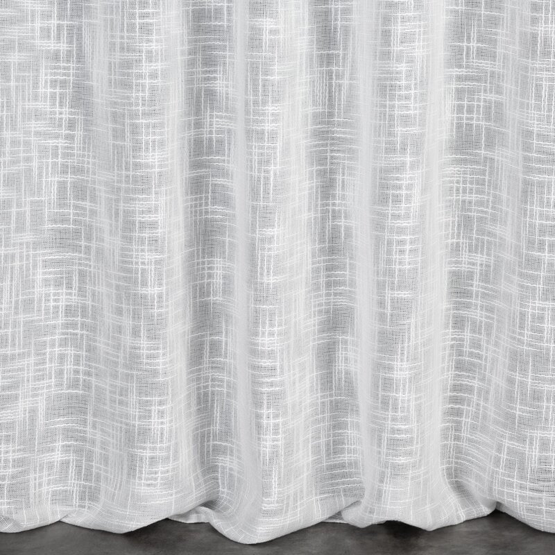 Zasłona gotowa Rubi biała 140 X 270 cm – rozświetla i odświeża wnętrze