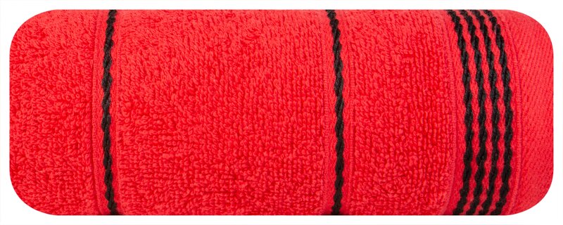 Ręcznik kąpielowy Mira czerwony 70 x 140 cm – miękki i chłonny