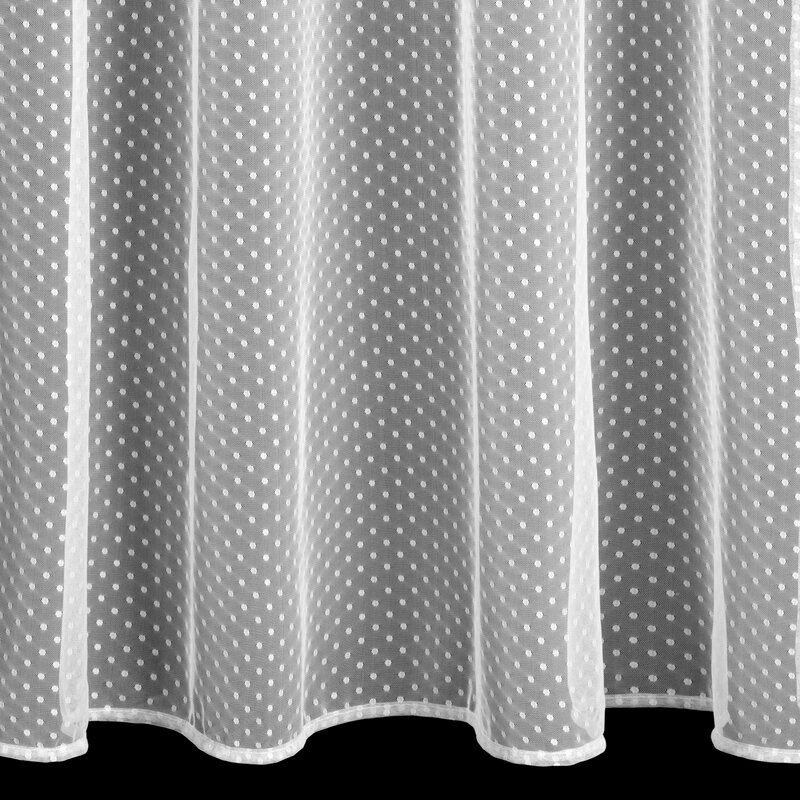 Firana gotowa Julita biała 140 X 250 cm – pięknie rozprasza światło