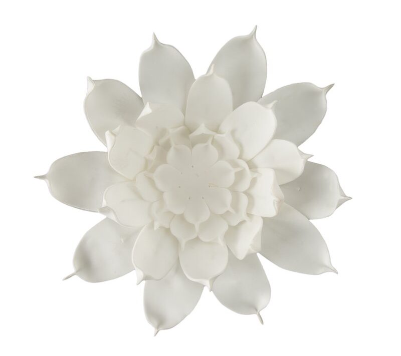 Kwiat dekoracyjny Flore 731 biały O 8 cm – idealny do kompozycji