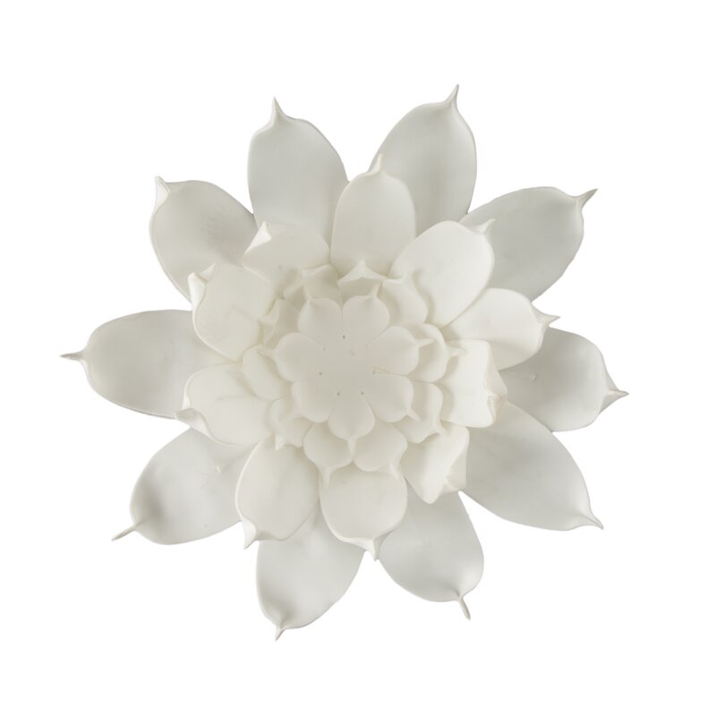 Kwiat dekoracyjny Flore 731 biały O 8 cm – idealny do kompozycji
