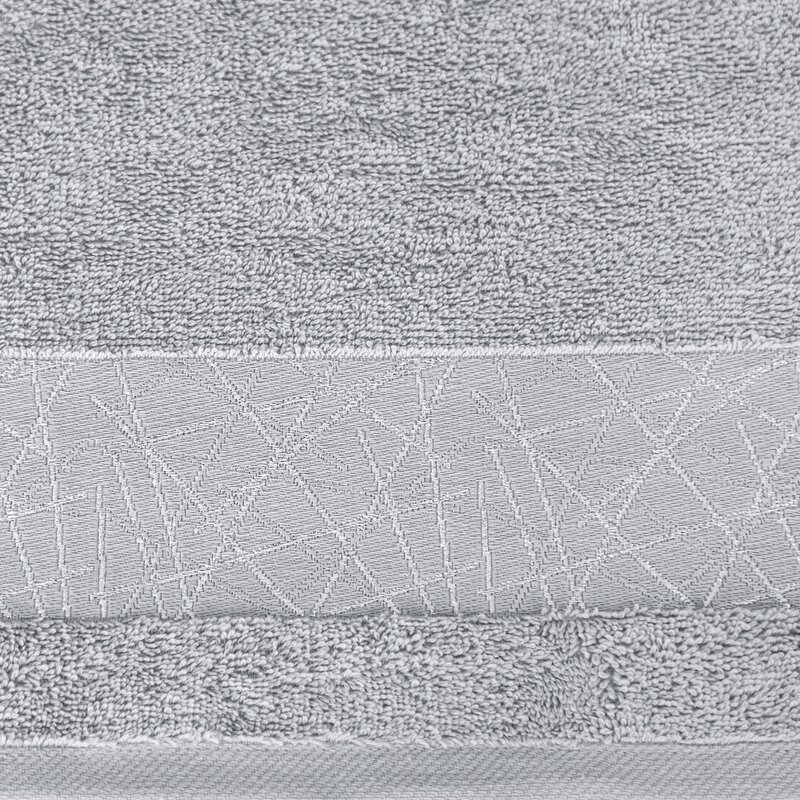 RĘCZNIK NIKA (05) 70 X 140 CM SREBRNY