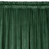 Zasłona gotowa ciemnozielona 140 x 270 cm – wprowadzi relaks