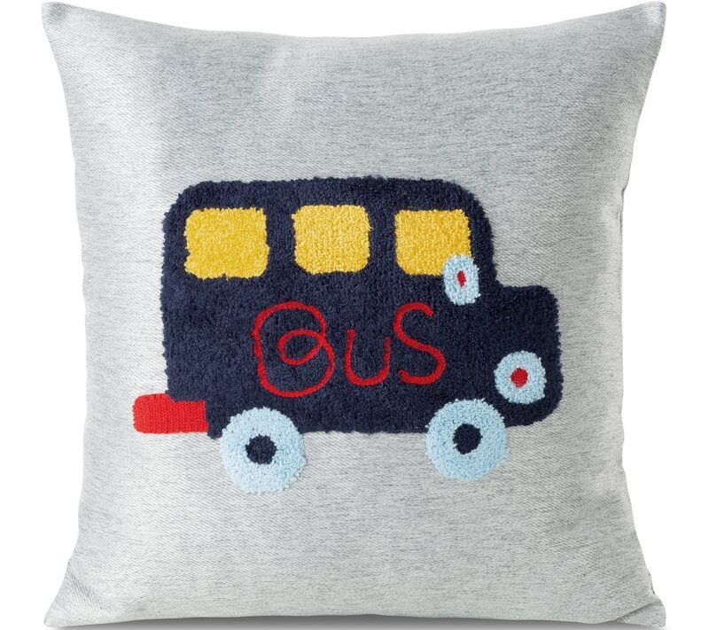 Poszewka Alvin 2 srebrna 45 x 45 cm – dla radości dziecka
