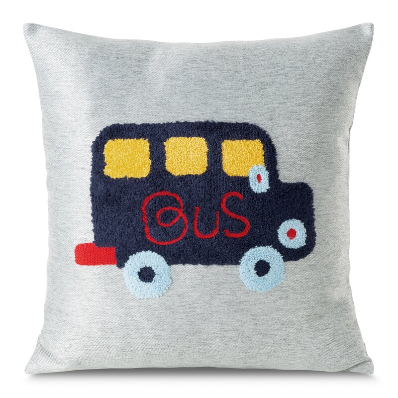 Poszewka Alvin 2 srebrna 45 x 45 cm – dla radości dziecka