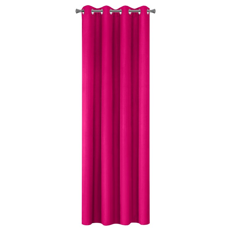 ZASŁONA GOTOWA RITA 140 X 250 CM AMARANTOWY