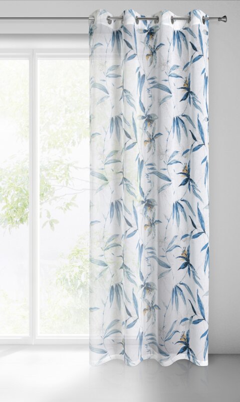 Firana gotowa etamina biała 140 x 250 cm – rozprasza światło