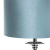 LAMPA DEKORACYJNA MONIK (01) O 30 X 53 CM NIEBIESKI