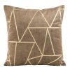 Poszewka Blink ciemnobrązowa 45 x 45 cm – doda blasku wnętrzu