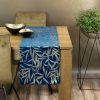 Obrus BLINK 15 granatowy 35 X 140 CM – efektowna dekoracja stołu
