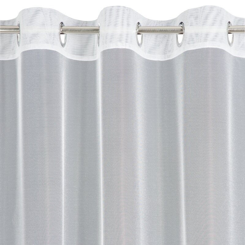 Firana gotowa Vivian biała 300 x 150 cm – rozświetla wnętrze