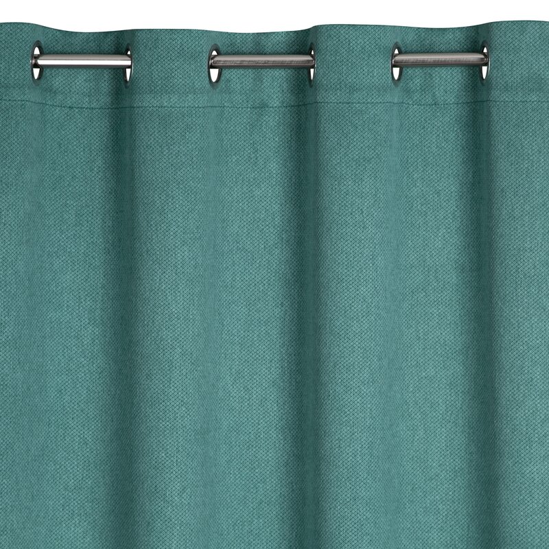 Zasłona gotowa Amaro turkusowa 140 X 250 cm – skuteczne zaciemnienie