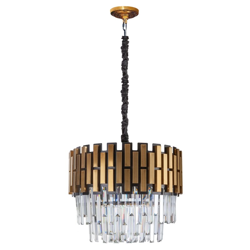 LAMPA EDNA (02) FI 50 X 40 CM ZŁOTY