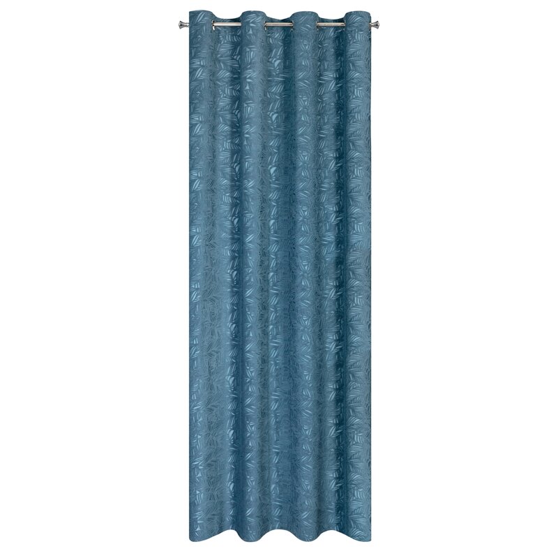 ZASŁONA GOTOWA OCTAVIA 140 X 250 CM NIEBIESKI